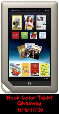 WINNERS! :) Nook Color Tablet, Leading Lady Bra….