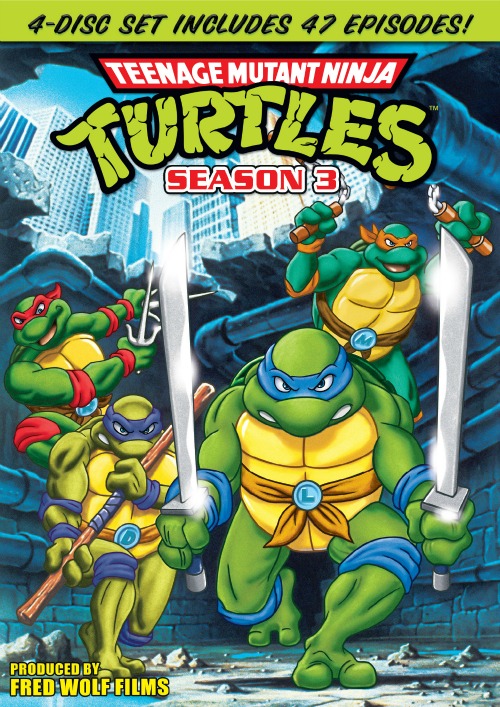 Teenage Mutant Ninja Turtles Season 3 DVD Set