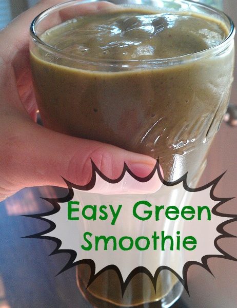 Easy Green Smoothie #cleaneating #paleo #realfood