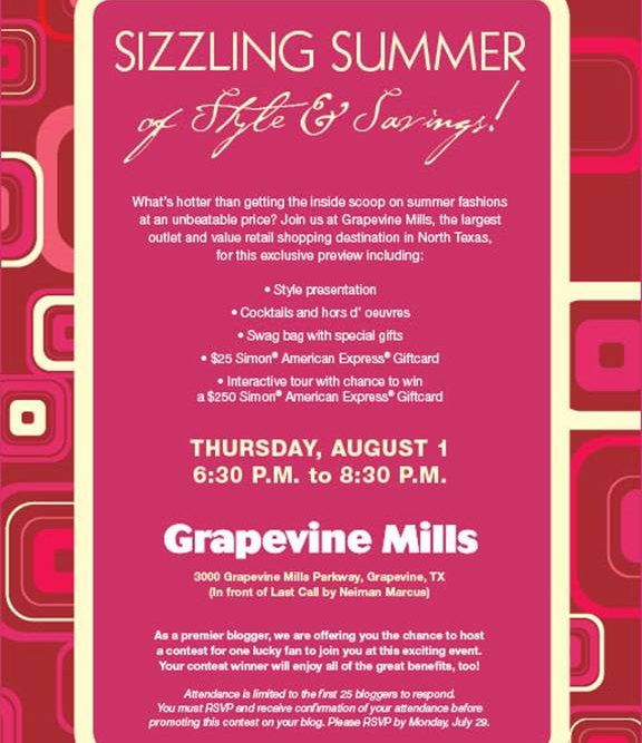 Grapevine Fashion Event