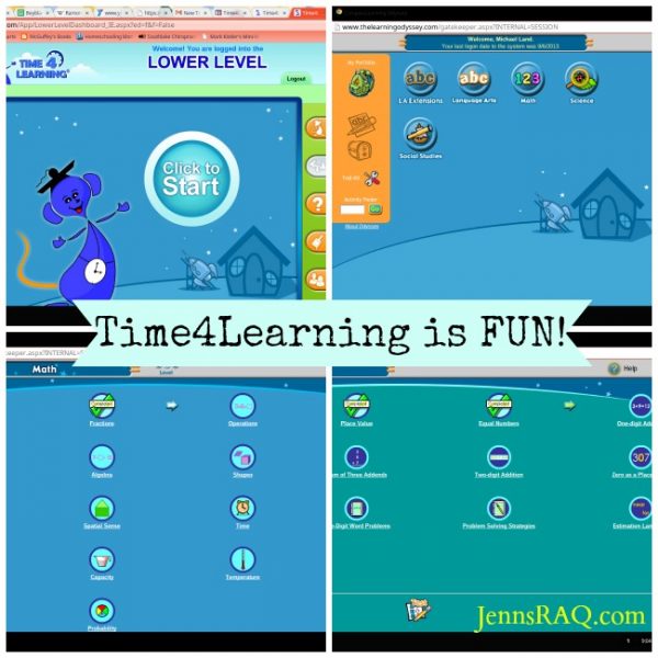 Time4Learning Review – 1st Grade
