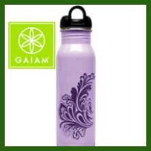 Gaiam Watercress Stainless Steel Water Bottle