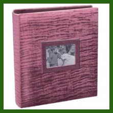 3-Ring Bordeaux Photo and Scrapbook Album