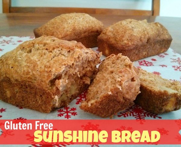 Sunshine Bread Recipe (Gluten Free, Dairy Free)