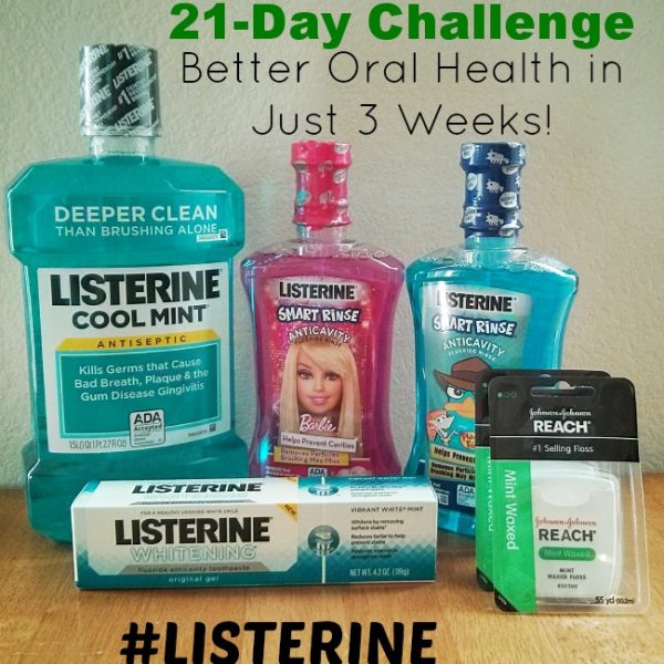 Listerine 21-Day Challenge Results! #swishselfie #LISTERINE