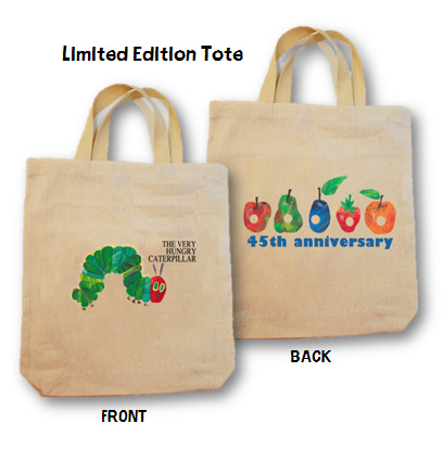 The Very Hungry Caterpillar 45th Anniversary Tote