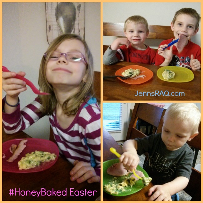 HoneyBaked Ham Kids #HoneybakedEaster