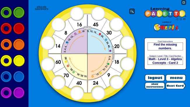 Learning Palette Math
