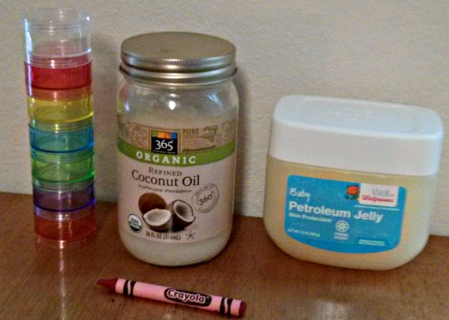 Crayon Lipstick Ingredients - DIY Lipstick with just 3 ingredients