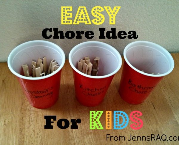 Easy Chore Idea for Kids