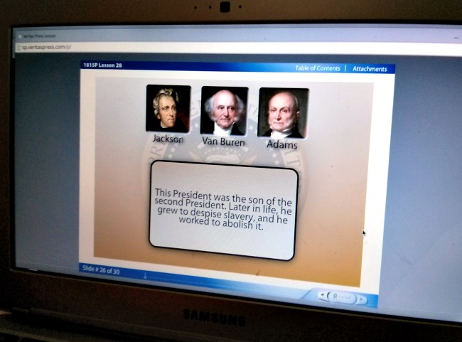 Veritas Press Self-Paced History 1815-Present Quizzes and games