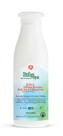 BabySpa 3 in 1 shampoo