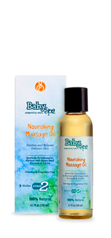 babyspa calming massage oil