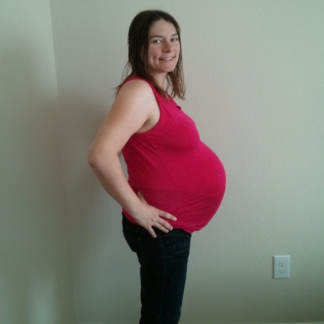 32 weeks belly JennsRAQ