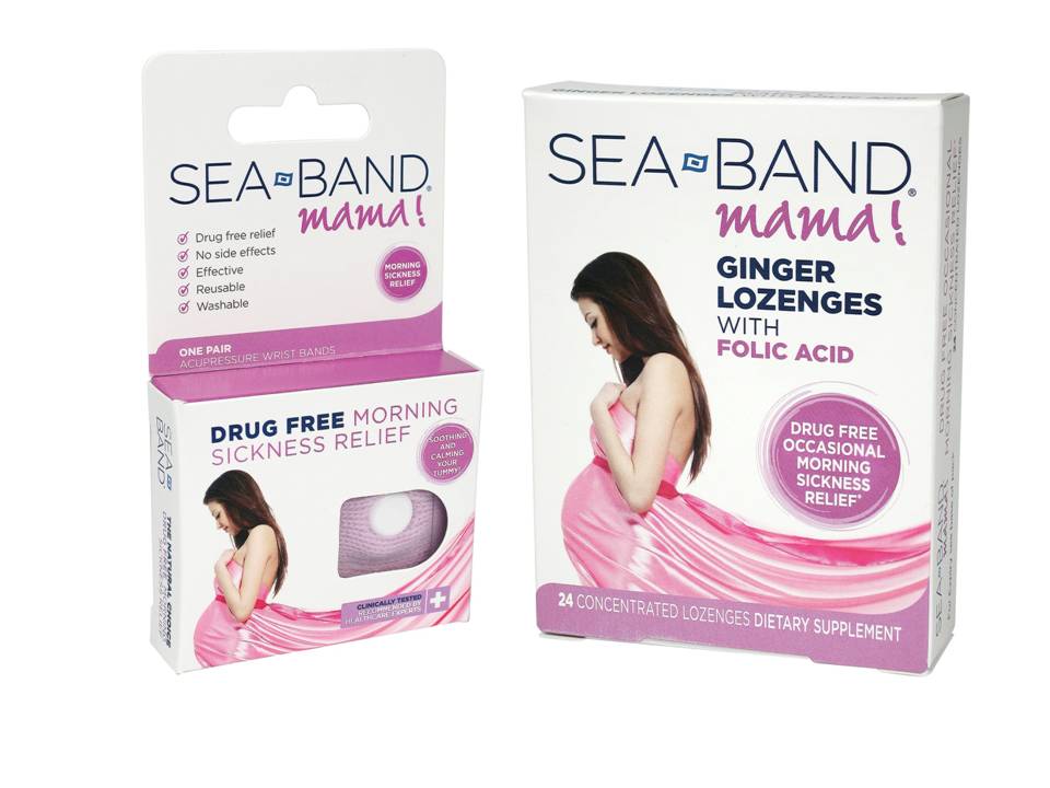 Morning Sickness Pregnancy Acupressure Wristbands UK - Myrtle and Maude