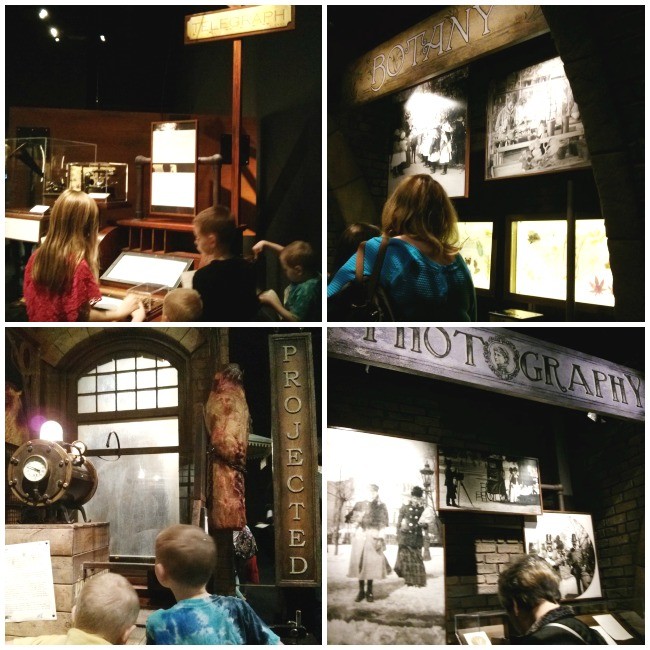 Sherlock Holmes Exhibition Perot Museum Detective Work at Various Stations