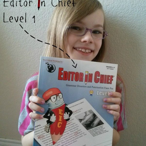 The Critical Thinking Co. Editor in Chief Level 1