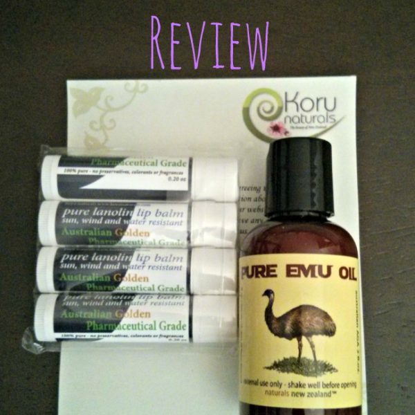 Koru Naturals Emu Oil and Lanolin