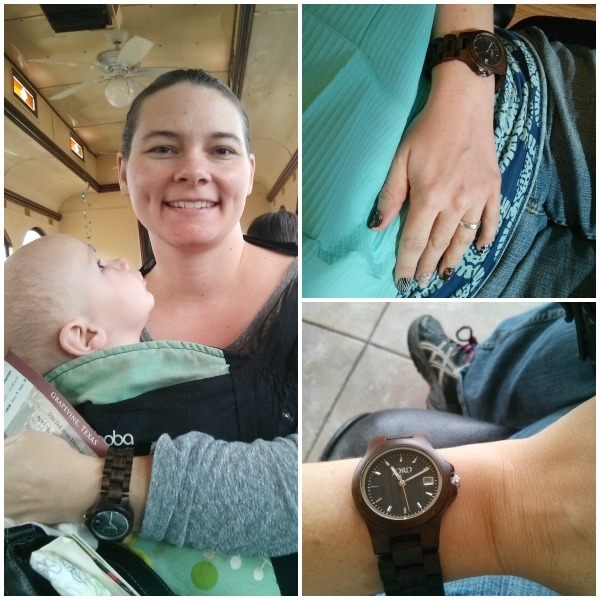 Jord Wood Watch is awesome on the go and is beautiful