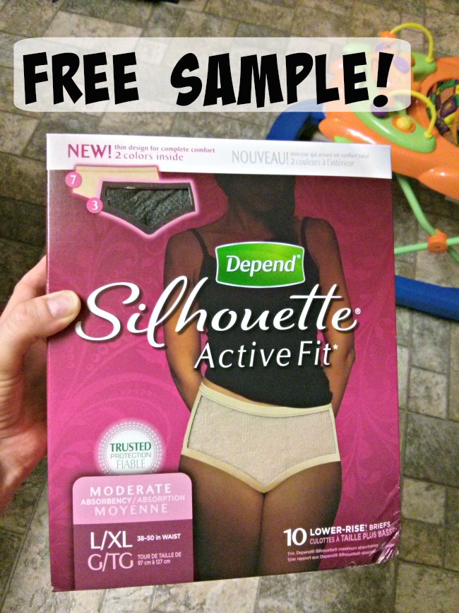 Free Sample Depend Silhouette Active Fit for bladder leakage #underwareness