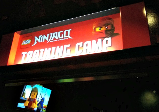 Lego Ninjago Training Camp Exhibit LEGOLAND Discovery Center Grapevine Dallas Texas
