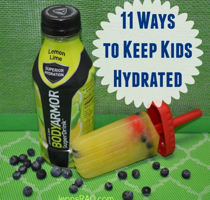 11 Ways to Keep Kids Hydrated from JennsRAQ.com