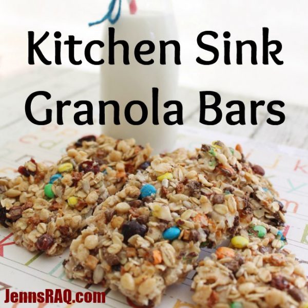 Kitchen Sink Granola Bars