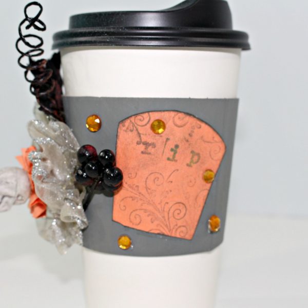 DIY Halloween Coffee Cup Gift