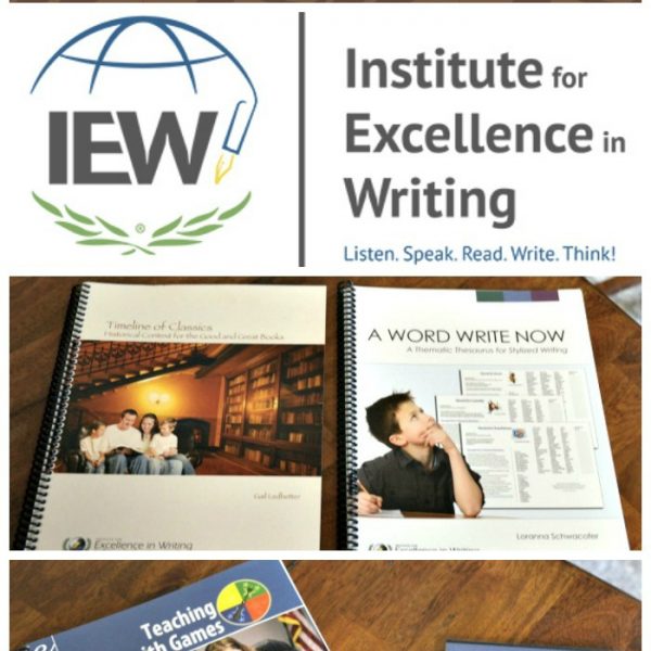 Resources from Institute for Excellence in Writing
