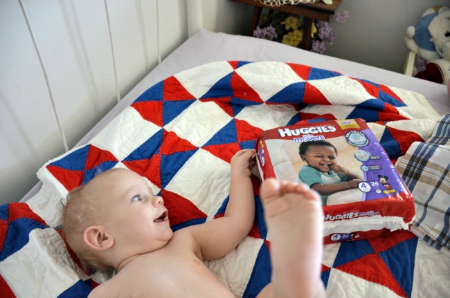 Keeping Up with Ethan with Huggies Little Movers Diapers as seen on JennsRAQ.com#AD