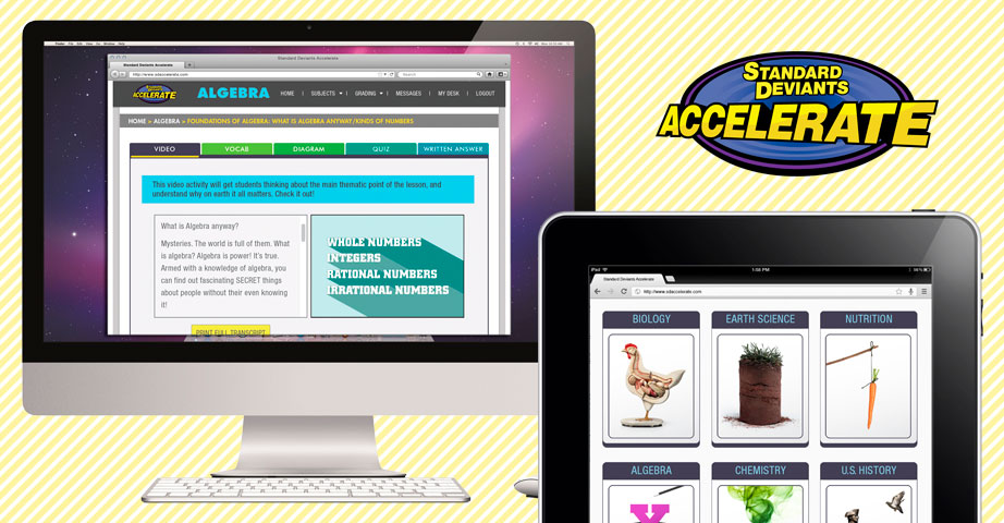 Standard Deviants Accelerate online Homeschool Courses as seen on JennsRAQ.com