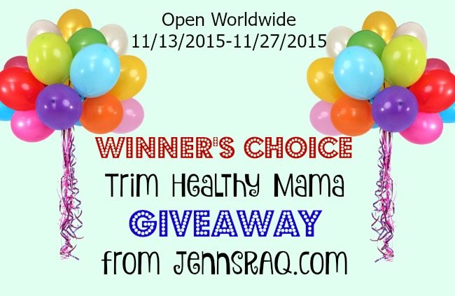 Winners Choice Trim Healthy Mama Giveaway from JennsRAQ.com
