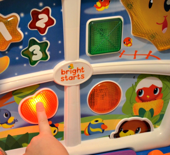 Bright Starts Learn and Giggle Activity Station toy as seen on JennsRAQ.com
