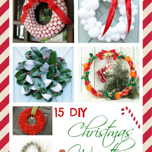 15 DIY Christmas Wreaths