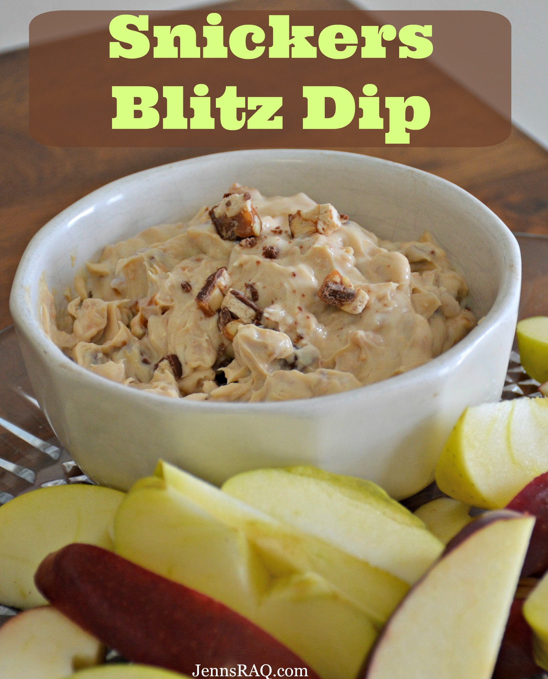 Snickers Blitz Dip as seen on JennsRAQ.com #GameDayMVP #TomThumb #ad 