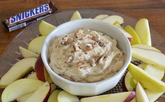 Snickers Blitz Dip as seen on jennsRAQ.com #GameDayMVP #TomThumb #ad