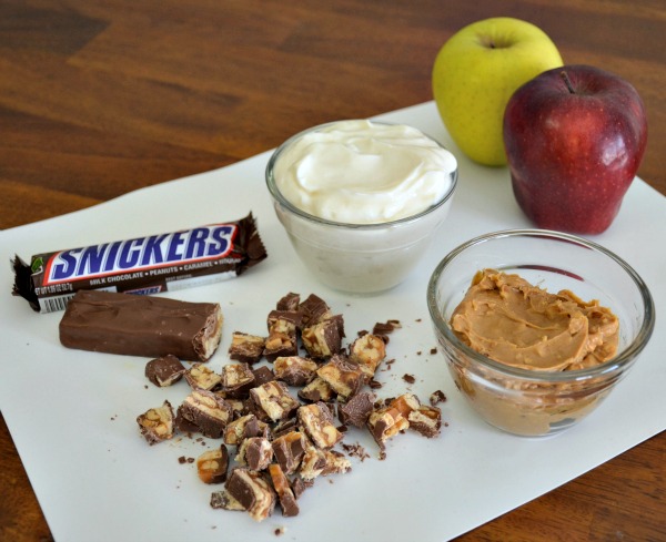 Snickers Blitz Dip ingredients are easy to find at Tom Thumb #GameDayMVP #TomThumb #ad - As seen on JennsRAQ.com