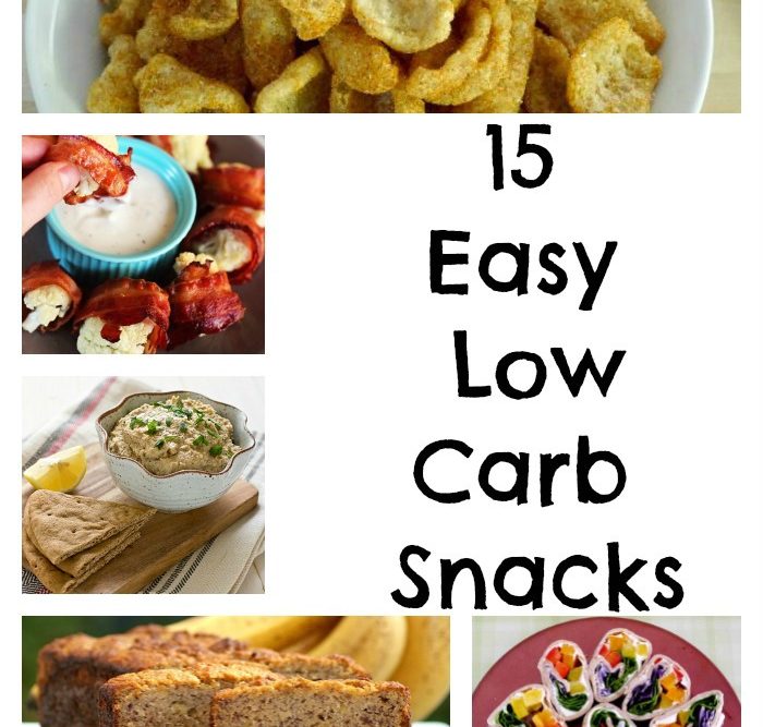 15 Easy Low Carb Snacks as seen on JennsRAQ.com