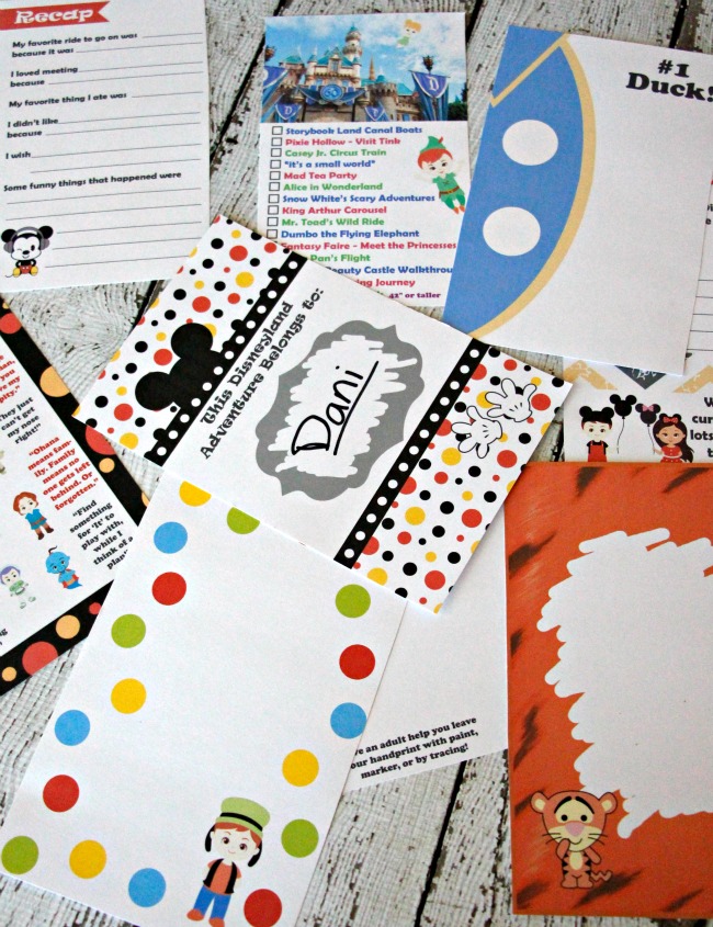 2016 Unofficial Disneyland Activity & Autograph book by BusyMomsHelper