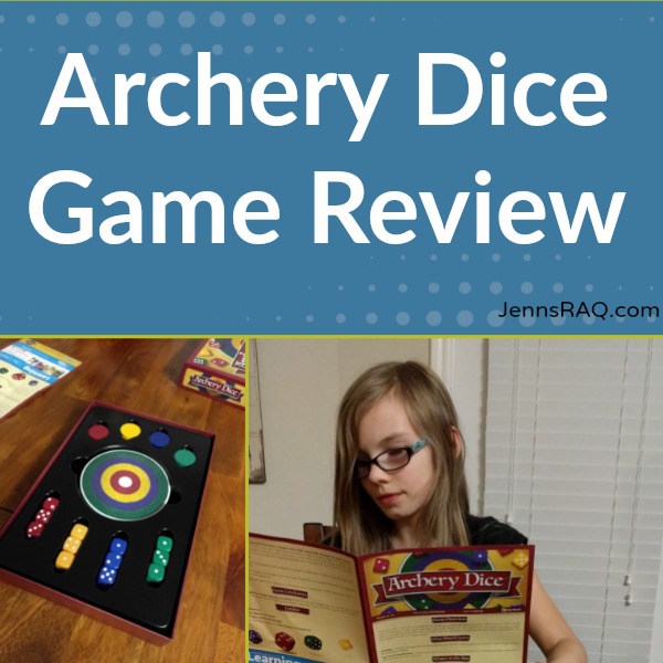 Archery Dice Game Review as seen on JennsRAQ.com