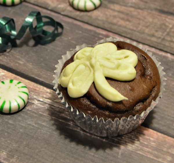 Easy Frosted Chocolate Avocado Cupcakes