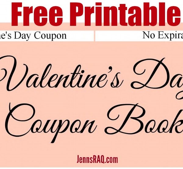 Free Printable Valentine’s Day Coupon Book