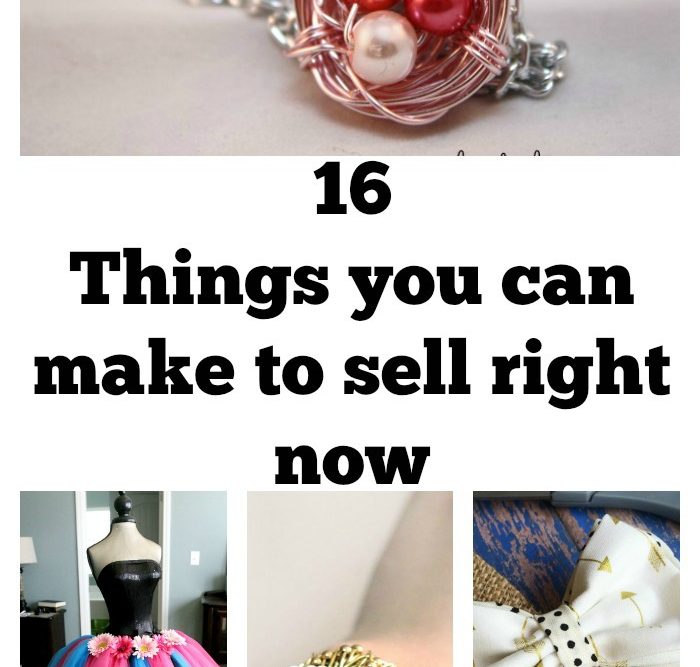 16 Things you can make to sell right now as seen on JennsRAQ.com