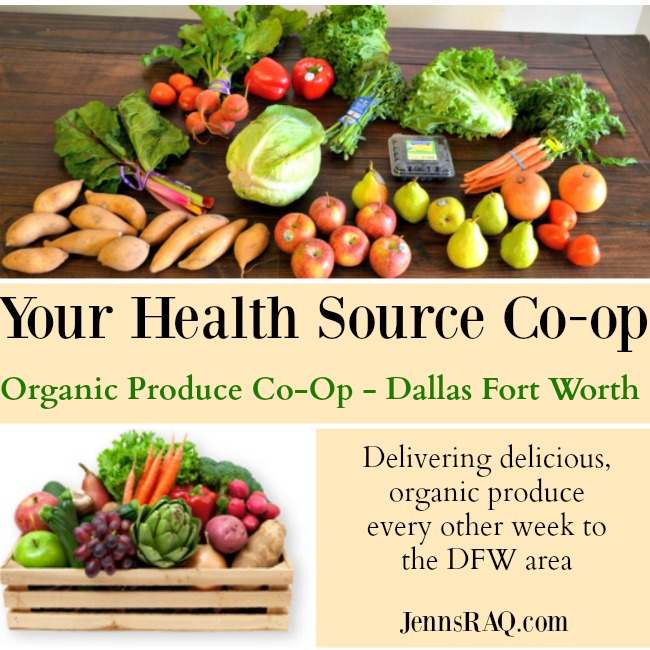 Your Health Source Co-op Organic Produce Co-Op - Dallas Fort Worth as seen on JennsRAQ.com