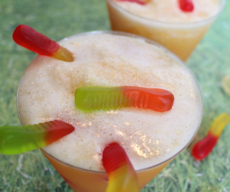 Gummy Worm Slushy Punch - Perfect for parties and playdates for kids
