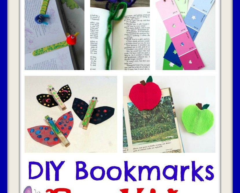 DIY Bookmarks for Kids as seen on JennsRAQ.com