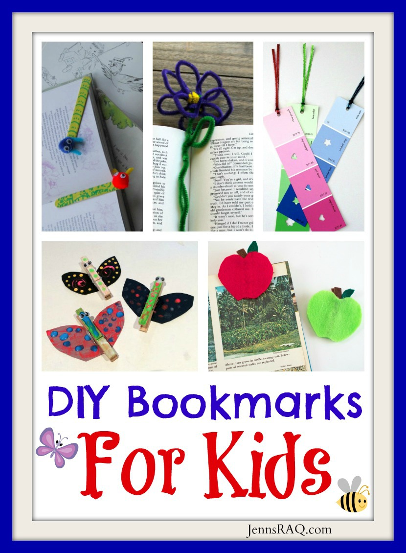 DIY Bookmarks for Kids - Real And Quirky