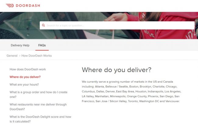 DoorDash Delivers in Many Major Cities - Use code JENNSRAQ for $5 off