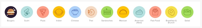 DoorDash lets you pick what kind of delicious food you would like delivered to you