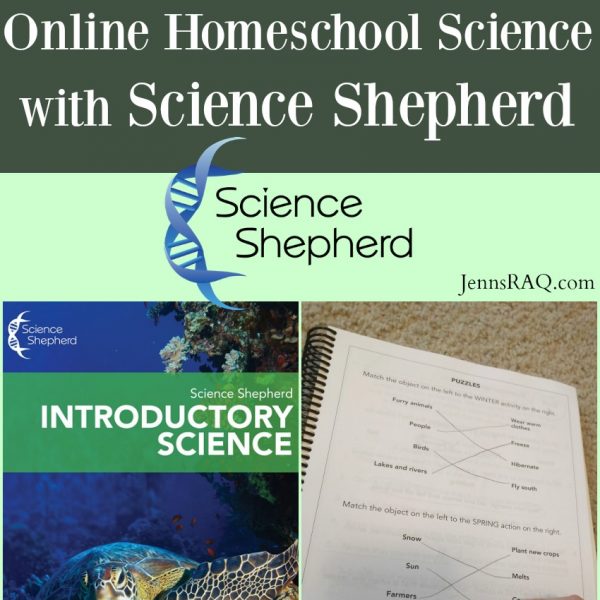 Online Homeschool Science with Science Shepherd (Review)